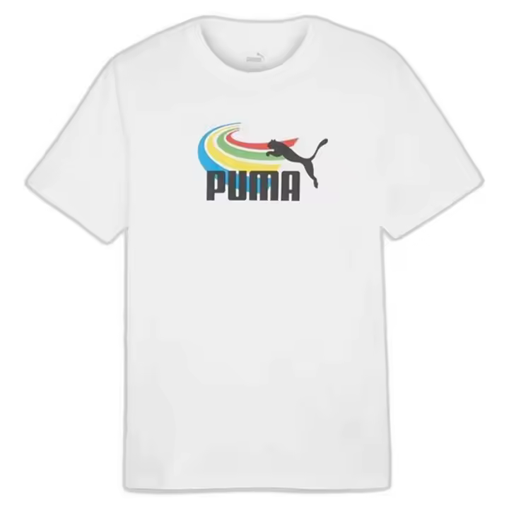 Camiseta de Manga Corta Puma Graphics Summer para hombre en color blanco - 1