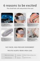 Masajeador De Ojos Con Calor Smart Eye Massager Para Migraines 6 Modos Compresión De Ojos Con Calor Masajeador De Ojos Plegable - details 1