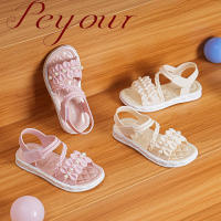 Sandalias De Tobillo Abierto Para Niñas De Color Sólido Y Tendencia, Transpirables Ligeros Y Resistentes Al Desgaste Para Todas Las Estaciones - details 4