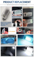 Lámpara LED Para Maletero De Coche Ice Blue White Para Lexus RX450h 2016-2019 Iluminación De Equipaje Luz De Señales De Coche Estilo Mejora - details 7