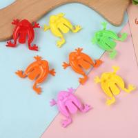 10/20Pcs Juguetes De Rana Saltarina En Color Sólido Juguete De Plástico Para Juego Familiar Y Alivio Del Estrés Regalo De Cumpleaños Para Niños - details 11