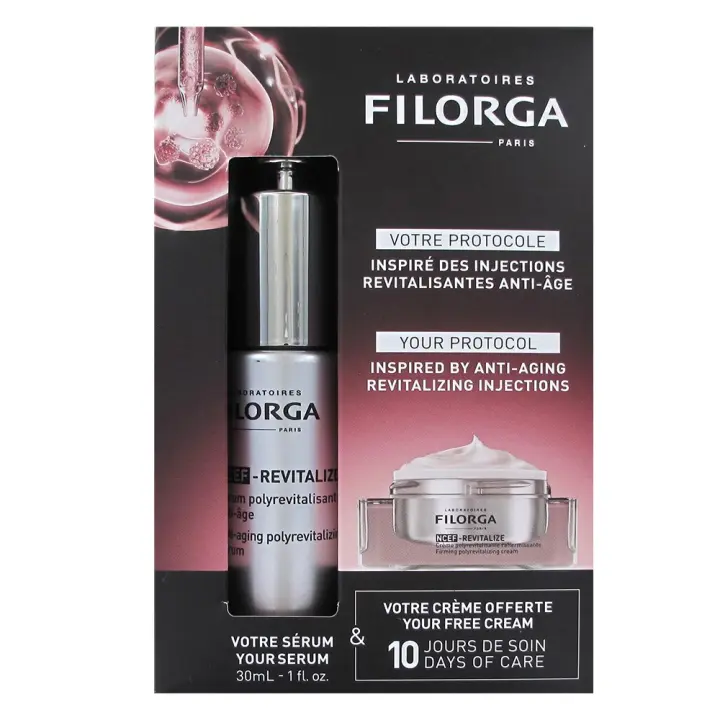 Filorga  NCEF Revitalize Serum 30 ml + Revitalize crema 15ml - 1