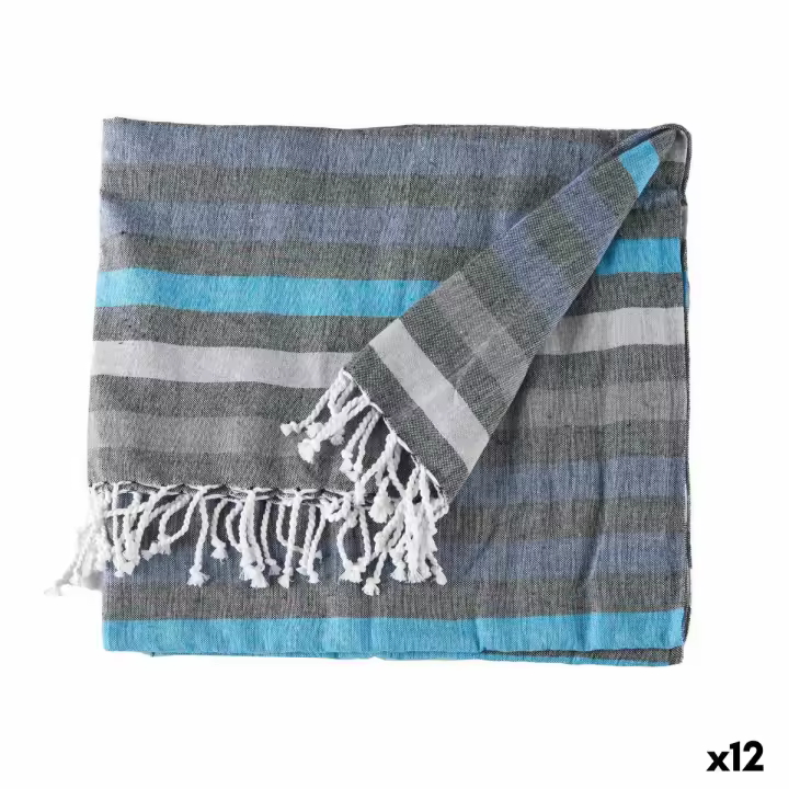 Foulard Multiusos 160 x 200 cm Azul (12 Unidades) - 1
