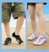 Zapatos De Agua Para Niños Y Niñas Zapatillas De Natación Antideslizantes Secado Rápido Surfismo Diversión En La Playa Y Piscina - details 16