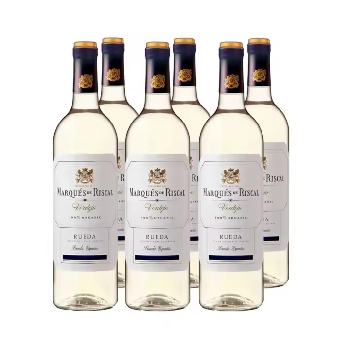 Caja 6 botellas Marqués Riscal Verdejo Organic 2023 - 1