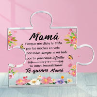Regalo Para Mamá En Su Cumpleaños Decoración De Escritorio Para Oficina Papelera De Acrílico Adorno De Recuerdos Figura De Plástico - details 1