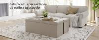 SONGMICS Puff Almancenaje, Banco Almacenaje, Banco con Tapa Plegable, Capacidad de 131 L, con Asiento Acolchado, 38 x 110 x 38 cm, Topo Claro - details 0
