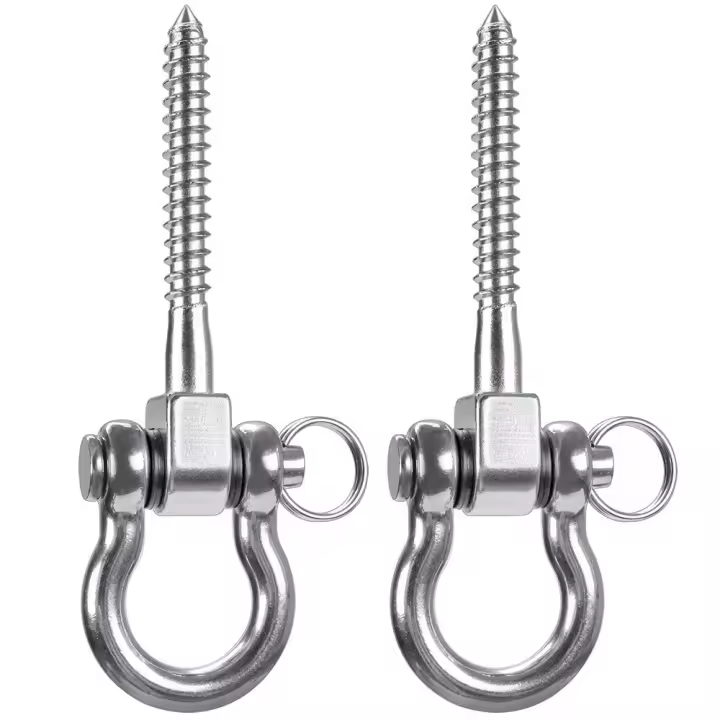 Ganchito de Techo de Maple inoxidable 304 con capacidad de 900 kg, Kit de suspensión para Silla Colgante, lámpara colgante, hamaca, Saco de Boxeo y formador de suspensión. - 1