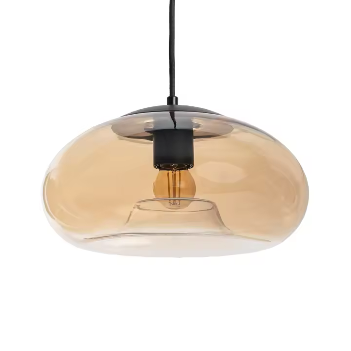Ledkia Lámpara Colgante Cristal Amina para Iluminación Interior Estilo Vintage - 1