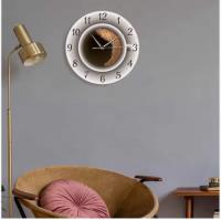 Reloj de comparación Silencioso with Taza de Café y espuma, decoración de Cocina, cafetería, Letrero de - details 1