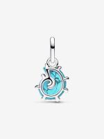 Pandora - Charm de Caracola de Cristal Azul-Turquesa - details 0