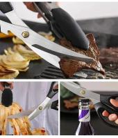 Juego De 2 Pares De Tijeras Para Barbecue Con Clip Herramientas Multifuncionales De Cocina Para El Hogar Y Restaurante - details 14