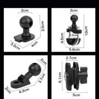Soporte De Teléfono Móvil Ajustable Para Motocicleta Scooter ATV Bicicleta Con Módulo Absorbedor De Choque En Cualquier Ángulo - details 1