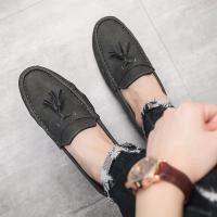 Zapatos Casuales Para Hombre En Cuero Ligeros Y Transpirables Mocasines Clásicos Para Conducir Y Caminar Comodidad SLIP-ON Para Primavera/Otoño - details 6