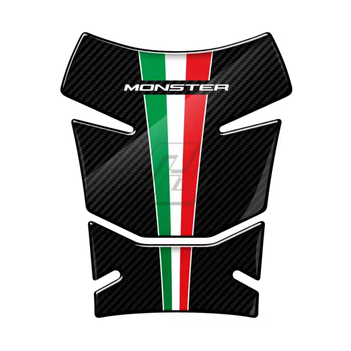 Pegatinas De Protección Para Tanque De Gasolina De Motocicleta Para Ducati Monster 600 620 695 750 800 900 1000 PVC Personalizado - 1