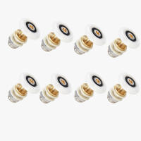 8 PCS Ruedas De Puerta Deslizante De Vidrio Para Ducha Y Baño Pulgones De 20/23/25/27mm Cuentas Centrífugas Para Armario Deslizante Material De Latón - details 0
