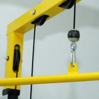 ALLINLIFE Jaula Musculacion Ajustable,Jaula de Potencia Multifuncional,Jaula de Sentadillas con Barra de Dominadas, Estación de Dips y Remo,Multipower Maquina Gym Gimnasio en Casa para Entrenamiento - details 3