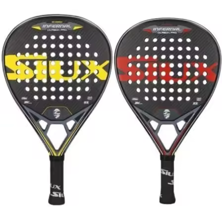 Pala de Padel Siux Infernal/ Roja y Amarilla - 1
