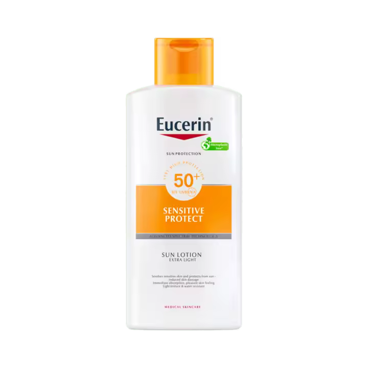 EUCERIN SUN SENSITIVE LOCION FPS 50+ 400 ML PK - 1