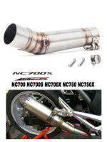 Sistema De Escape Muffler Completo Slip on Para HONDA NC700 NC750X NC750 NC700S 2012-2017 Tubo De Enlace Medio Para Motocicleta Material De Acero Inoxidable 304 - details 1