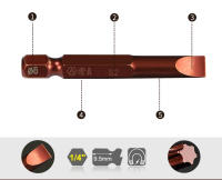 Set De Bits De Destornillador Eléctrico LAOA T15 T20 T25 T30 S2 Acero 1/4 Pulgada Rosca Hexagonal Para Herramienta Eléctrica - details 1