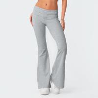 Pantalones Largos Para Mujer Leggings Elásticos De Talla Alta Estilo Athleisure Yoga Fitness Pantalones Bell Bottoms Para Verano - details 39