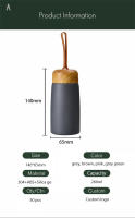 Termo Doble Capa Aislada De Acero Inoxidable 280ml Mini Botella De Agua Con Cuerda Portátil Para Exteriores Y Deportes - details 4