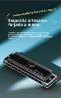 Romusic Harpa Diatónica De Blues En Clave De C Con Estuche Harpa Oral De 10 Agujeros Para Adultos Instrumento Musical - details 3