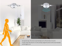 Tira De Luces LED Con Sensor De Movimiento 5m 12V Impermeable Para Iluminación Automática On/Off EU US UK Decoración De Habitaciones - details 9