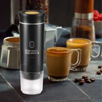 Máquina de café Espresso portátil eléctrica inalámbrica 3 en 1 para coche y hogar, cafetera de Camping, cafetera de viaje para cápsulas en polvo - details 16