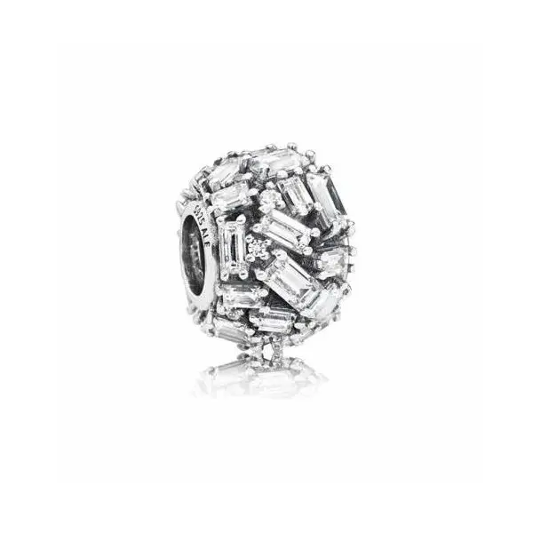 PANDORA Charm Plata de Ley Brillo Delicado Diseño Elegante Joyería Mujer - 1