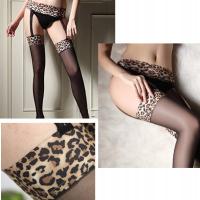Medias sexys de leopardo, pantera y tigre con cinturón MARCA GENERICA - details 0