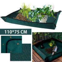 Manta De Repotado Para Plantas 110CM De Tela Oxford Impermeable Plegable Para Jardinería Y Transplantación De Macetas - details 0