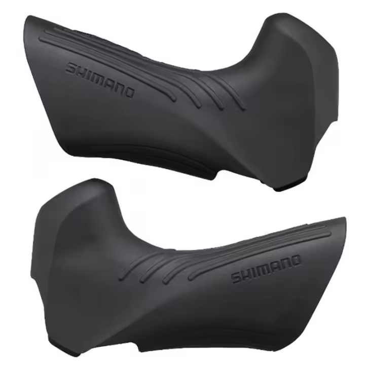 SHIMANO | Cubremanetas GRX RX815 - Juego de gomas apoyamanos SHIMANO para combinaciones de manetas de freno / cambio STI de 11 velocidades GRX ST-RX815 Di2 para sistemas de cambio electrónico y frenos - 1