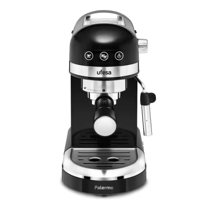 CAFETERA EXPRESS MANUAL UFESA 71705459 PALERMO NEGRA 1350W 20BAR - 1