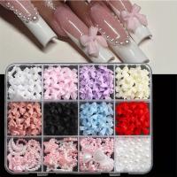 Kit De 500 Piezas Para Artesanía DIY De Uñas 3D Con Resina Largazos Perlas Planas Y Formas Variadas Decoraciones Para Uñas Sin Aromas - details 1