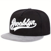 Nueva Gorra De Béisbol Con Bordado De Letras BROOKLYN Moda Hip-hop Para Hombres Y Mujeres Ajustable Sombrero Plano Deportivo Al Aire Libre Para El Sol - details 6