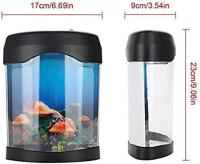 Lámparas de medusas USB, luces nocturnas eléctricas para acuario, lámpara LED de medusas con cambio de color para sala de estar - details 3