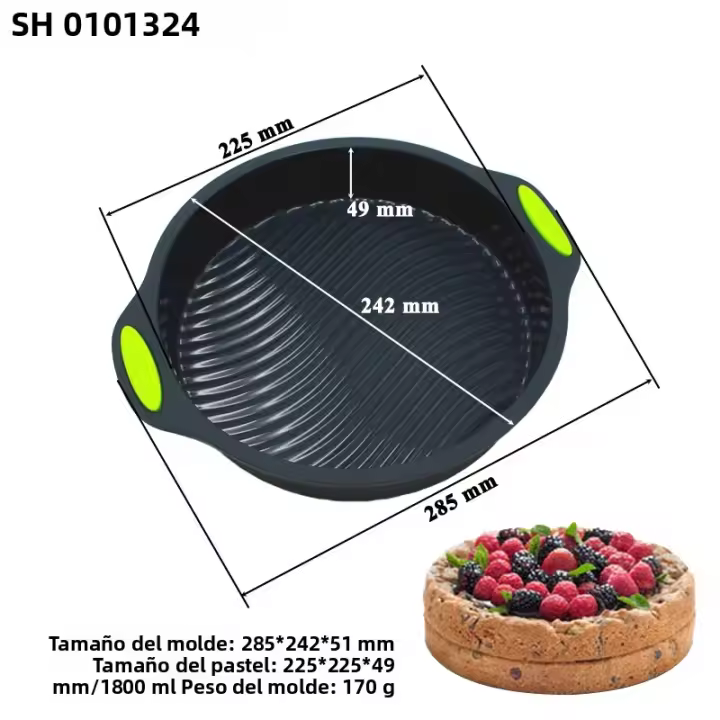 Molde Para Pastel De Silicona Alimentaria Tostadora Para Pan Brownie Dessert Madeleine Molde Para Baguette Herramientas De Hornear Muffinwaren - 1
