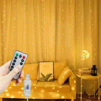 Luz De Cinta Festoon USB De Navidad Para Decoración Del Hogar Y Ramadán Guirnalda De Luces De Hadas Cortina Decorativa Para Año Nuevo - details 8