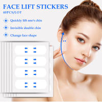 40Pcs Pegatinas De Levantamiento Facial Impermeables V-line Adhesivo Para Delgazar El Rostro Invisible Transpirable Herramienta De Belleza Para Maquillaje - details 0