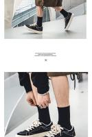 Zapatos De Verano Para Hombres Antideslizantes Transpirables Resistentes Al Desgaste Casual Versátiles Cómodos Suela Plana Color Sólido Para Estudiantes Y Jóvenes - details 6