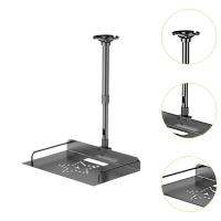 Soporte De Proyector Ajustable En Altura Para Techo Y Pared Para Uso Doméstico Compatible Con Todas Las Marcas De Proyectores Material De Aluminio - details 4