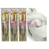 CasaSofia- X-Pression Ultra Braid Pre-Stretched (3 paquetes)  X-PRESSION 100% KANEKALON PRÉ-PEIGNÉ 2X, Cabello sintético para trenzar.  Pelo trenzas africanas. Disponible  30 Colores - details 21