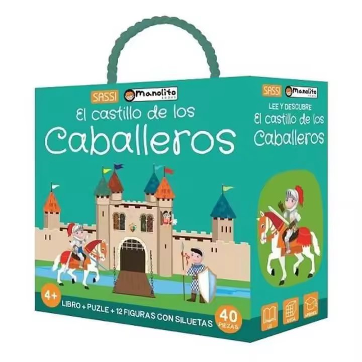 Maletín Educativo El Castillo de los Caballeros 35854 MANOLITO - 1