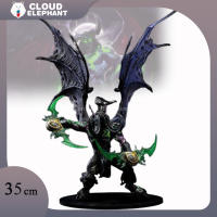 Figura De Acción World of Warcraft Illidan Stormrage Serie Demonio Forma 20cm PVC Colección Adorno Regalos Para Fans - details 1