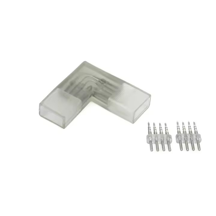 Ledkia Conector esquina para Tira LED RGB 220V AC SMD IP65 RGB - 1