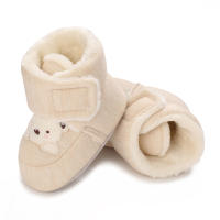 Botas De Nieve Para Bebés Recién Nacidos De Algodón Antideslizantes Y Cálidas Zapatos Para Caminar Infantiles Con Peluche - details 16