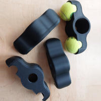 Pads De Bola De Tenis Para Ciclismo Interior Adaptadores De Pie Rocker Placa Rocker Para Entrenador De Bicicleta Inteligente Equipo De Ejercicio En Casa - details 1