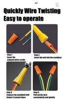 Herramienta Universal De Enrosque De Cables Eléctricos Conector Rápido Desenraizadora De Cables Herramienta De Destornillador Automática Para Trabajo Doméstico - details 10
